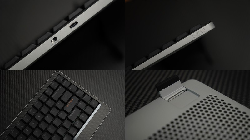 洛斐EGDE84双模矮轴机械键盘评测：3K碳纤维+镁合金+凯华定制矮轴