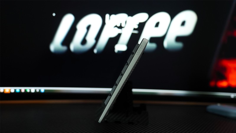 洛斐EGDE84双模矮轴机械键盘评测：3K碳纤维+镁合金+凯华定制矮轴