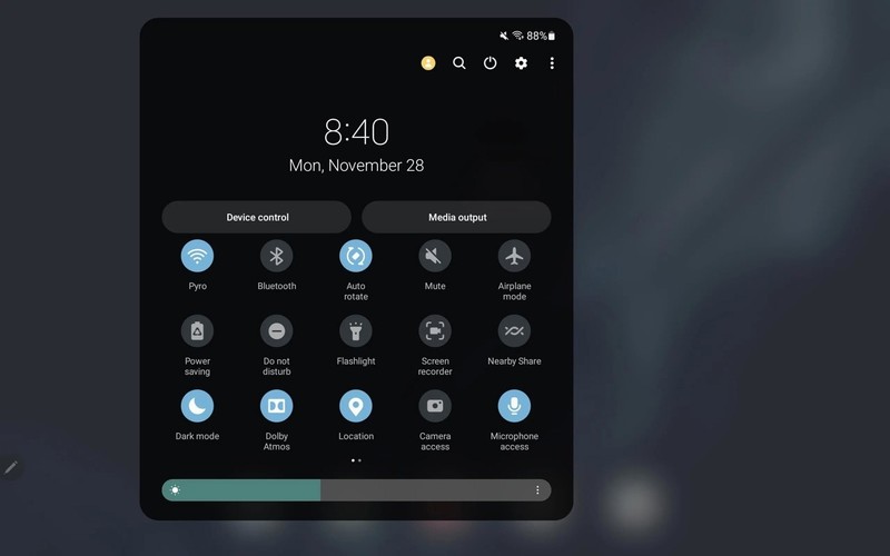 无缘安卓 13 新特性，星空体育平台平板升级后通知栏仍为单列布局