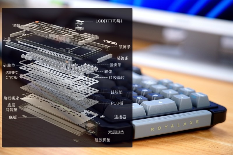 Gasket结构、三模RGB、外加“轻奢”小屏幕，御斧L98值得拥有！