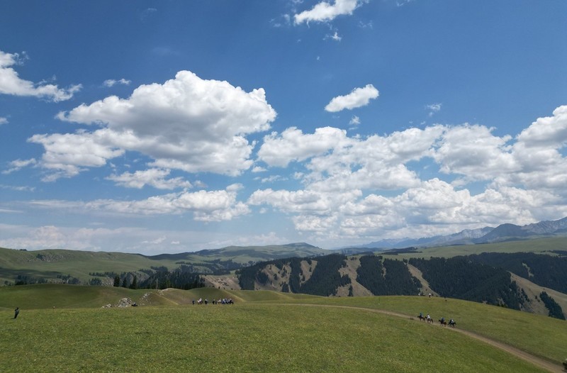 初学无人机航拍------新疆伊犁风光