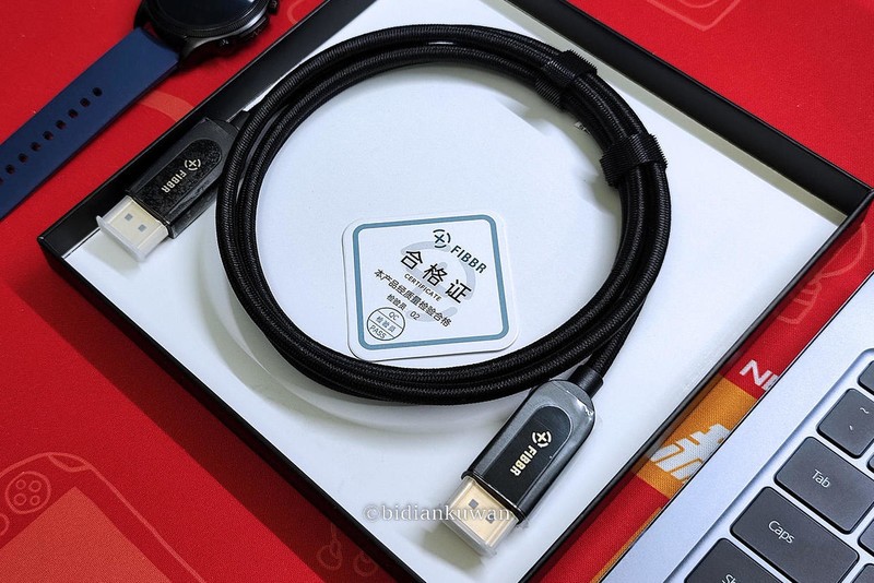 显卡换新，别忘升级DP线！FIBBR电竞级DP线2.1版体验