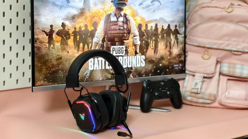 电竞女孩必看！雷柏VH850双音腔音质凭实力圈粉