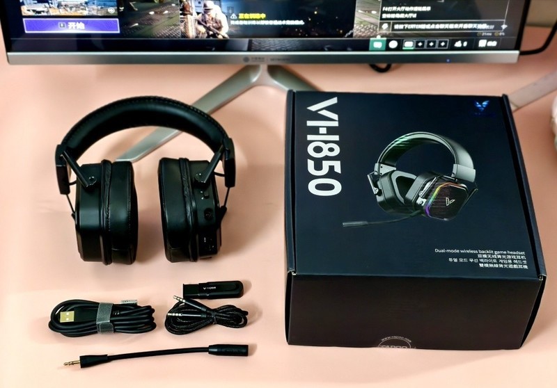 电竞女孩必看！雷柏VH850双音腔音质凭实力圈粉