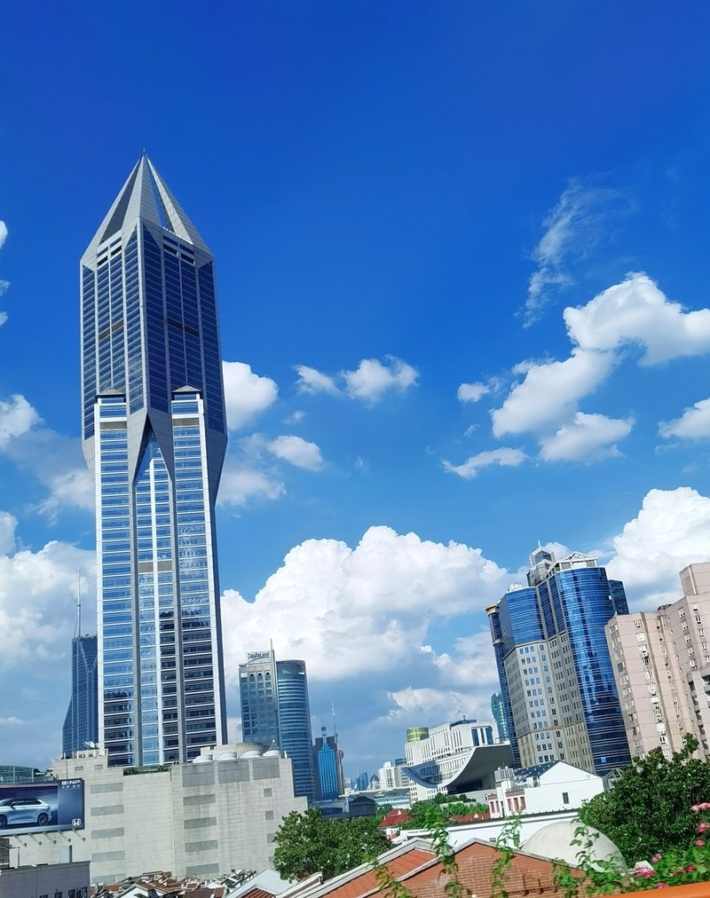 华为Mate30E Pro 车拍————烈日炎炎下的申城风光