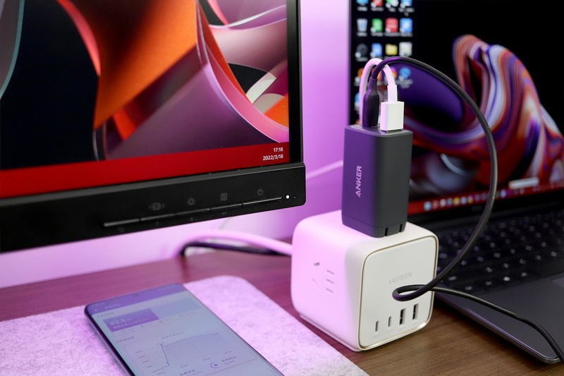 凉快小身材，喂饱三张嘴：Anker 65W氮化镓2C1A充电器评测