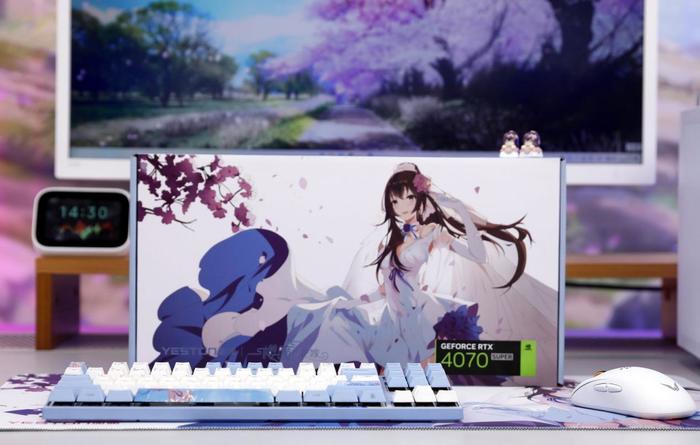 2024甜品卡驾到，盈通RTX4070 Super樱瞳花嫁缘何成为DIY玩家的新宠