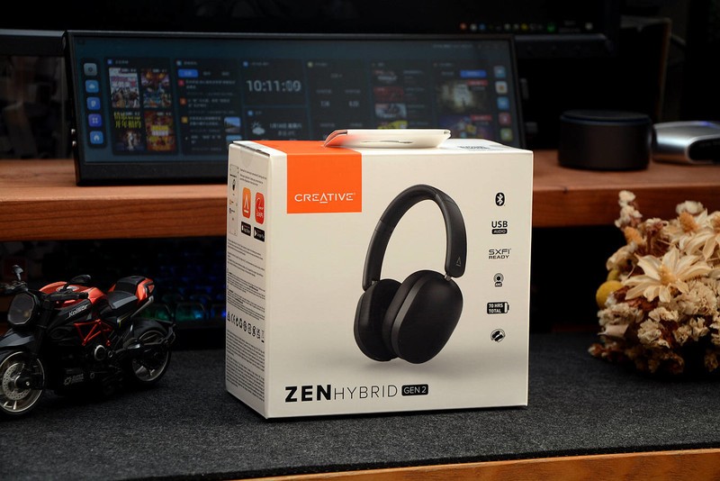 混合主动降噪、一机双连，创新Zen Hybrid Gen2无线蓝牙耳机开箱