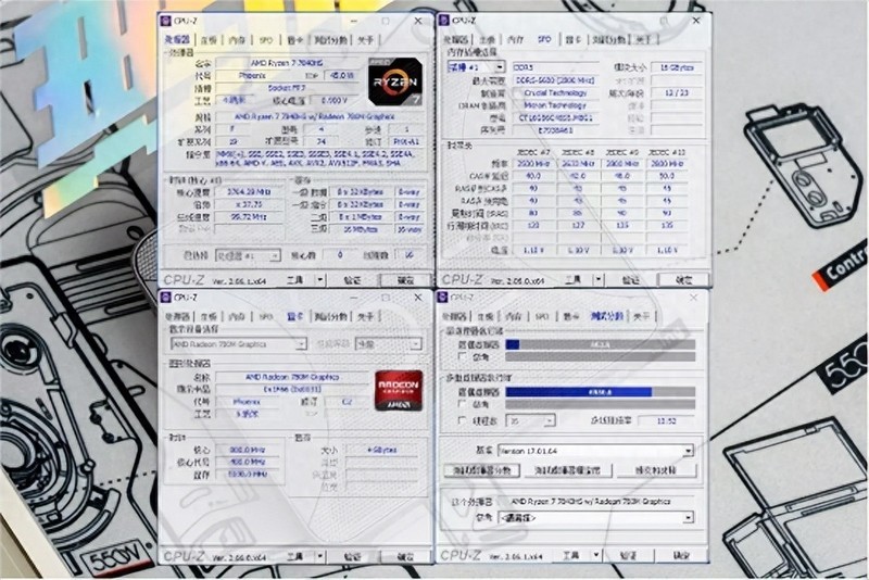 搭载8核心16线程7840HS处理器，32GB内存，零刻SER7迷你主机评测