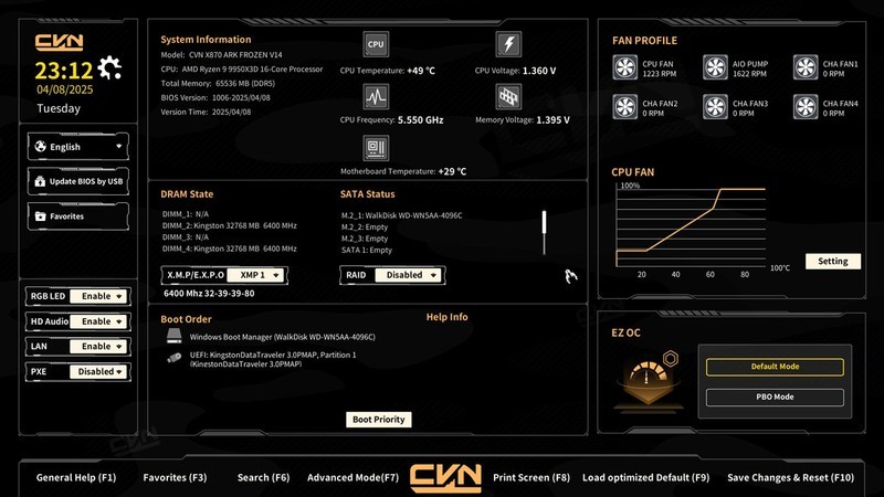 全电竞配置助力9950X3D飞，七彩虹 CVN X870 方舟体验分享