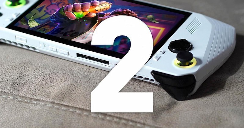 PG手游玩家实测性能ROG Ally 2外观曝光！延续AMD Ryzen Z处理器