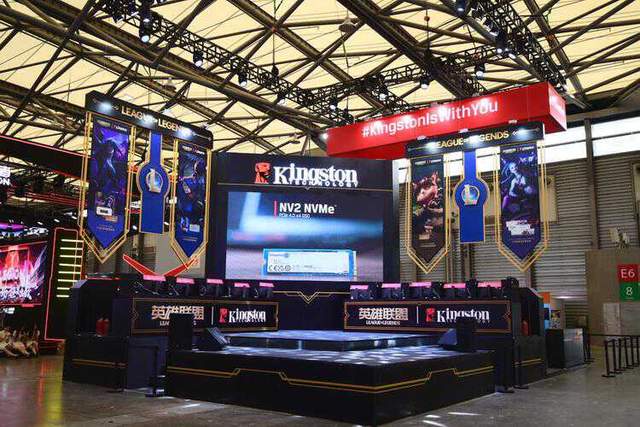 金士顿高调亮相ChinaJoy 2023！内存条、闪存盘以及LOL主题成亮点