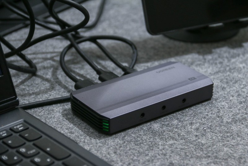 绿联4K视频采集卡体验：真4K+高帧率+环出+HDR，直播录制必备