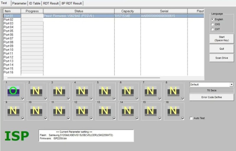 DIY自制固态硬盘，SM2259XT2开卡软件支持星空体育平台CER固件分享，SM2259XT2量产工具下载