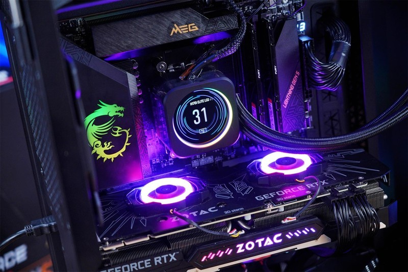 颜值高，性能强，把“光污染”做得淋漓尽致，海盗船机电装机分享