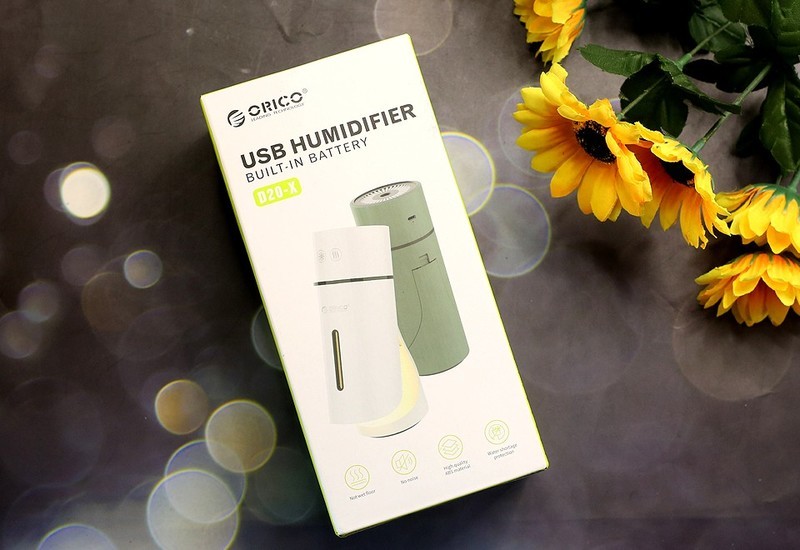 皮肤补水我靠它，ORICO迷你桌面加湿器