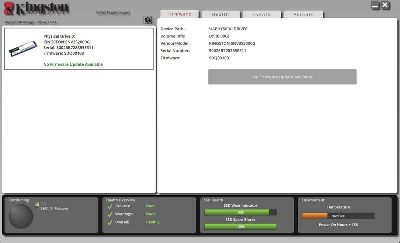 NV3写入120T，健康度只有90%！实锤QLC？