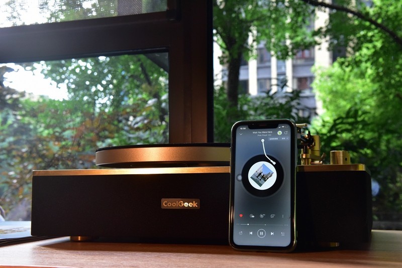 黑胶唱机可以当蓝牙音箱用！CoolGeek CS01上手