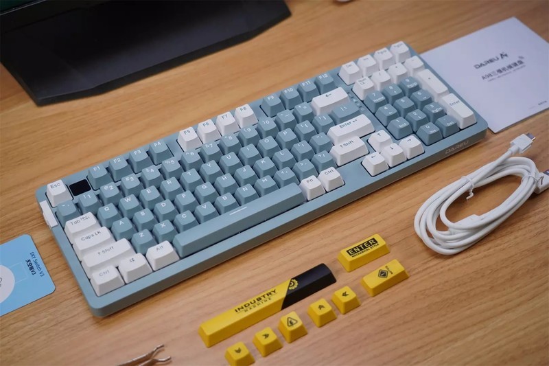 平民价格的Gasket机械键盘，达尔优A98做到了，效果不错哦