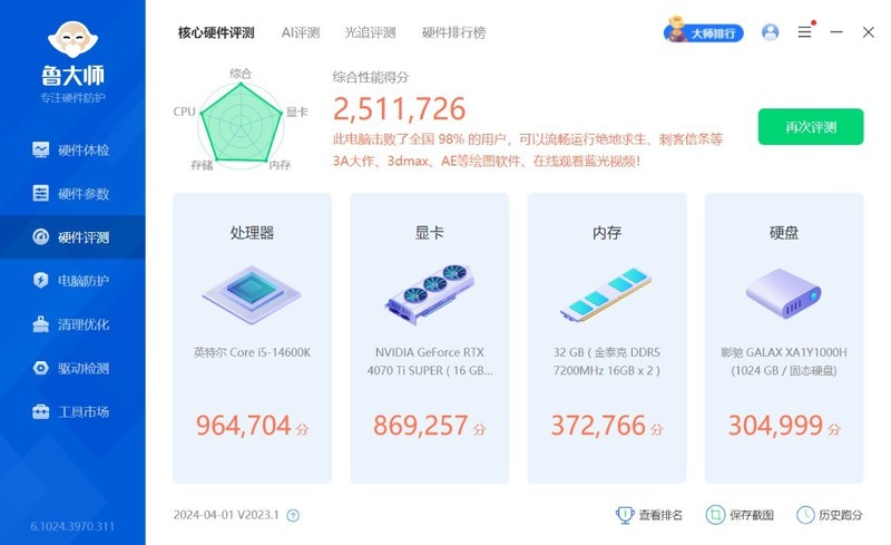 金泰克战虎D5-7200MHz搭配Z790MPOWER实测，轻松一键OC 8400MHz