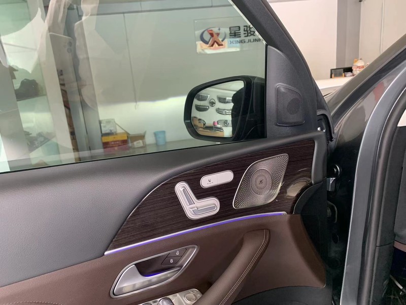 23款奔驰GLE350升级小柏林音响 无损音质效果