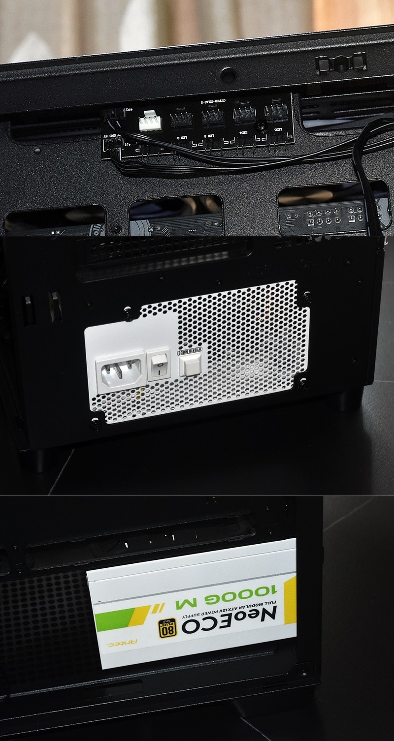 实木轻奢背插全兼容 安钛克FLUX中塔机箱 体验优秀