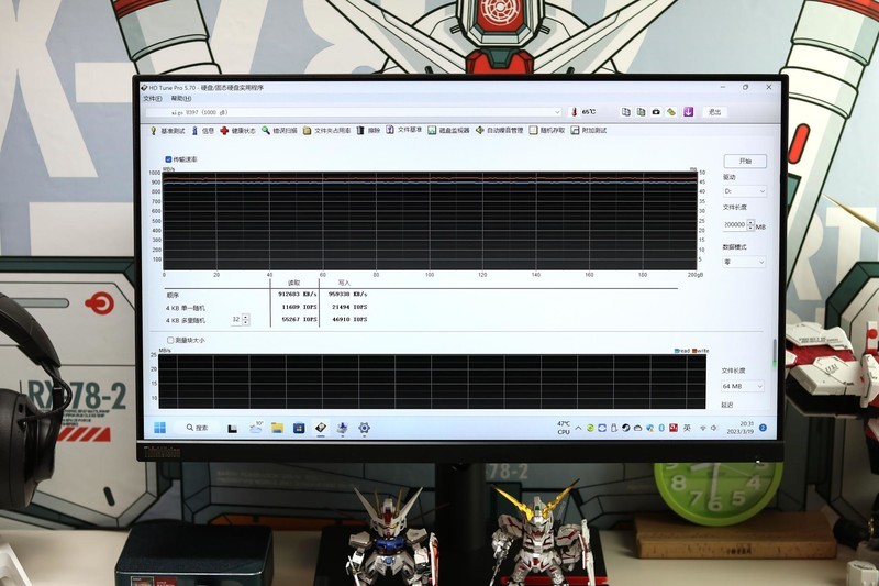 国产aigo U397超高速固态盘，1GB/s固态硬盘的速度，普通U盘的大小