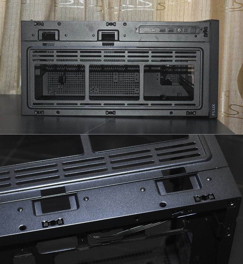 实木轻奢背插全兼容 安钛克FLUX中塔机箱 体验优秀