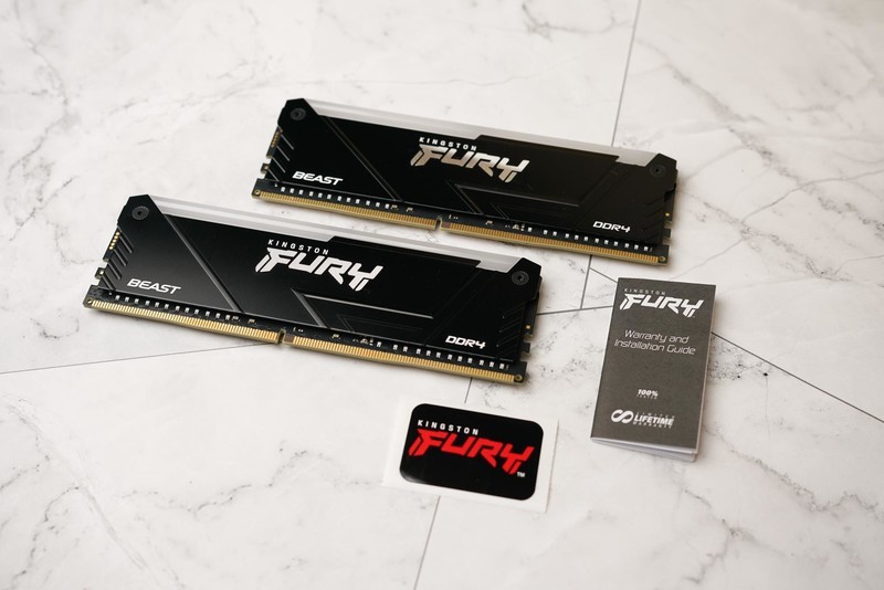 给AM4平台扩容升级，金士顿FURY Beast RGB DDR4-3733MHz使用体验