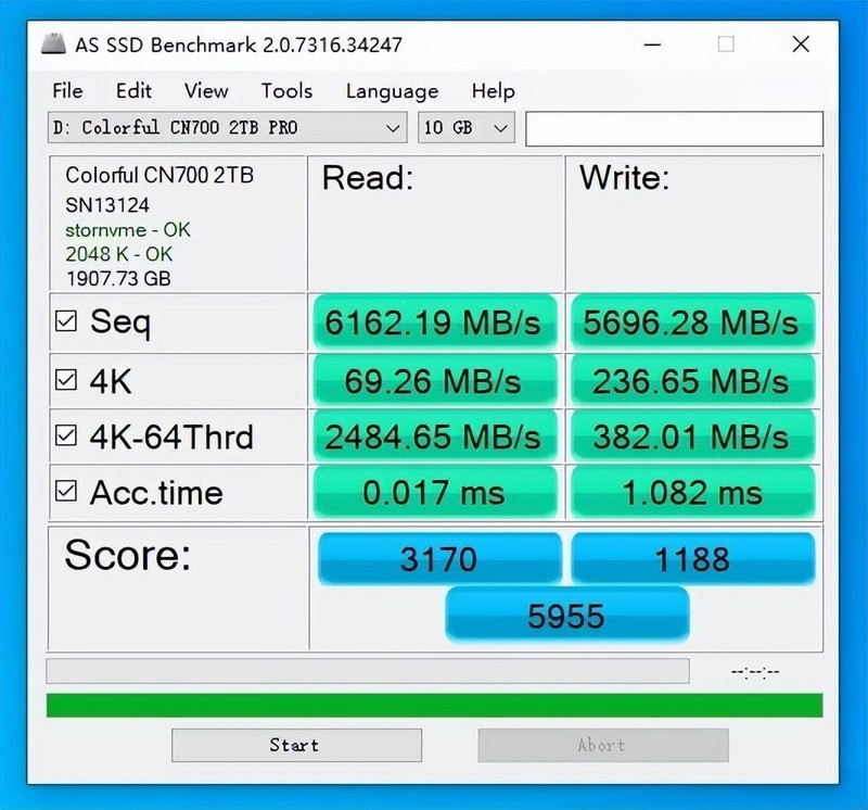 七彩虹CN700 PRO 2TB固态硬盘开箱试玩：PCIE4.0时代经典方案