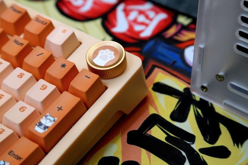 客制化+潮性橘猫，七彩虹橘宝键盘分享