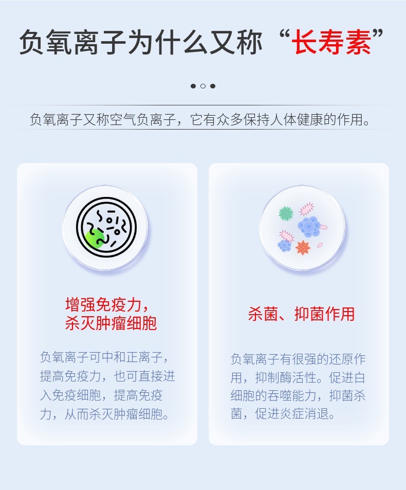 为什么负氧离子有“长寿素”的美称