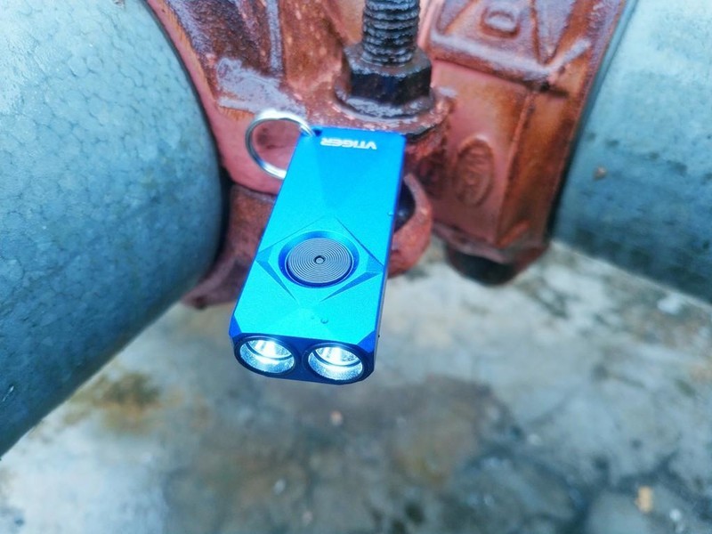 极致便携与强大性能的完美融合：vtiger蔚虎K1迷你EDC钥匙扣手电