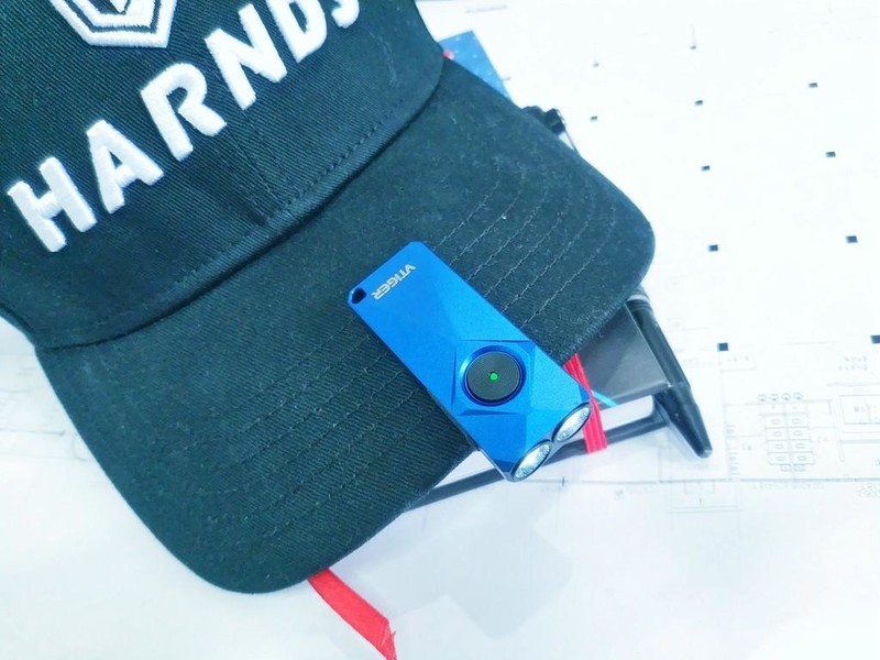 极致便携与强大性能的完美融合：vtiger蔚虎K1迷你EDC钥匙扣手电