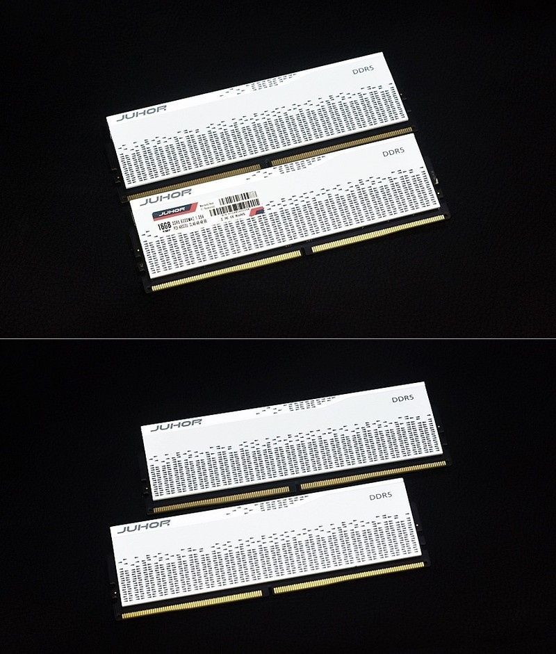 无光爱好者性价比装机首选 JUHOR玖合星域DDR5 6000MHz纯白马甲条 实测分享