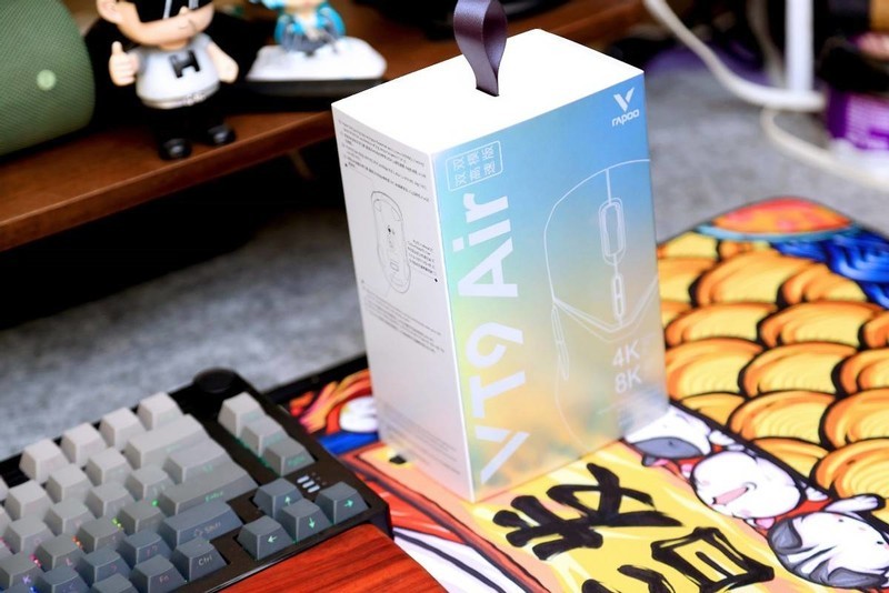 直接OTA 无线8K？还没有用电焦虑，雷柏VT9 Air游戏鼠标有点厉害！