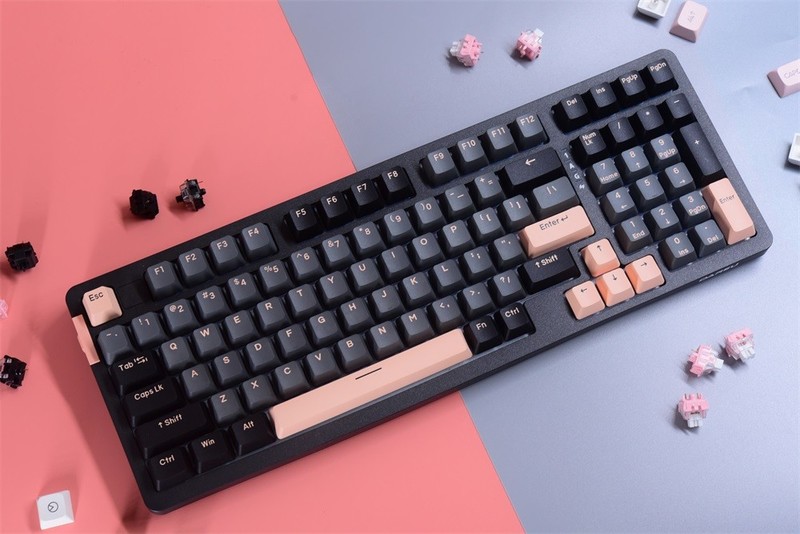 线性轴体的好伴侣??达尔优A98gasket结构机械键盘