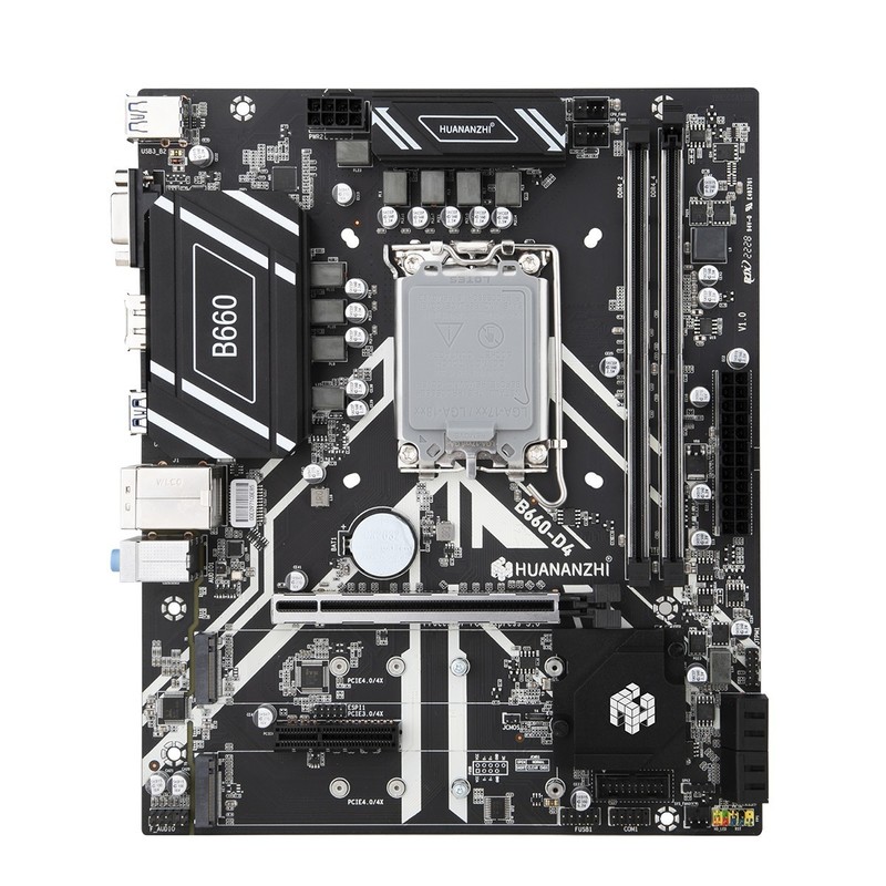 华南B660-D4主板：推出400多价格，这次不是山寨了！|华南金牌