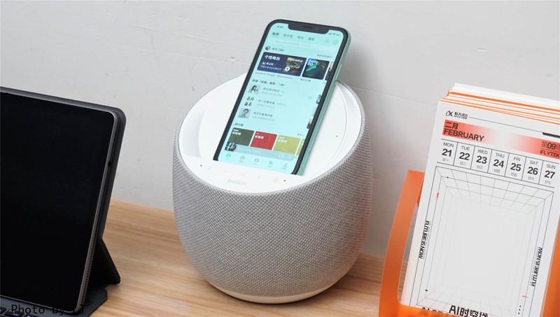 品冠代言！贝尔金帝瓦雷智能无线充电音箱评测：苹果用户极致便捷