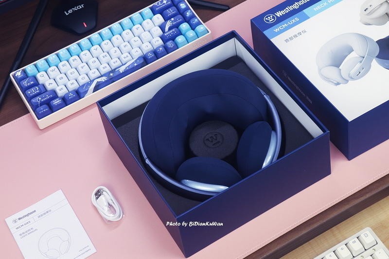 加班久了脖子疼，戴上西屋UX5颈椎按摩器，办公久坐不攒病