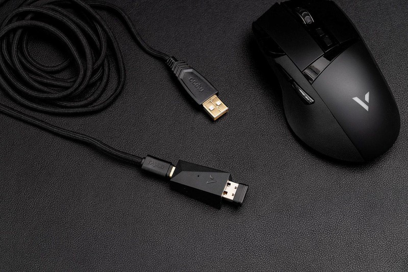 原相3370光学引擎，19000DPI，雷柏VT350S双模游戏鼠标评测