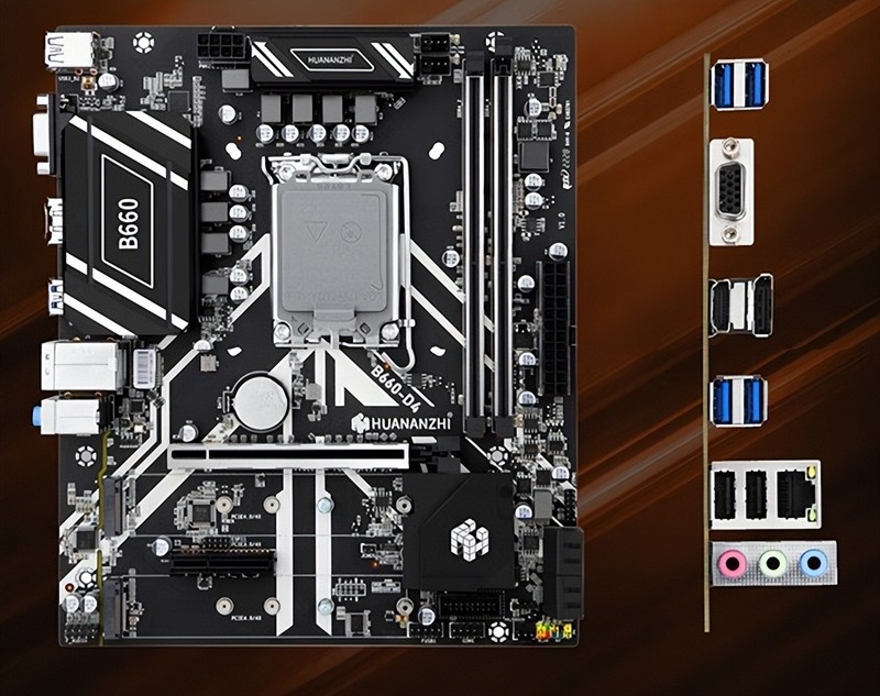 华南B660-D4主板：推出400多价格，这次不是山寨了！|华南金牌