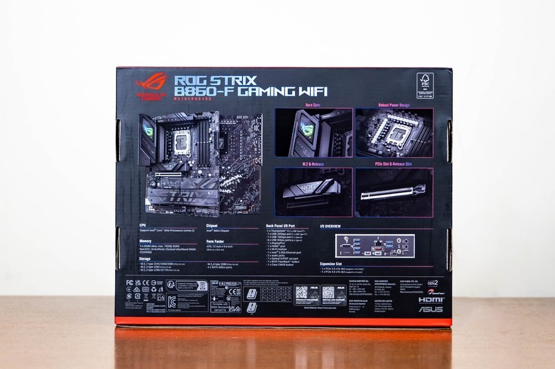 电竞基因与赛博美学，华硕ROG STRIX B860-F GAMING WIFI全面体验