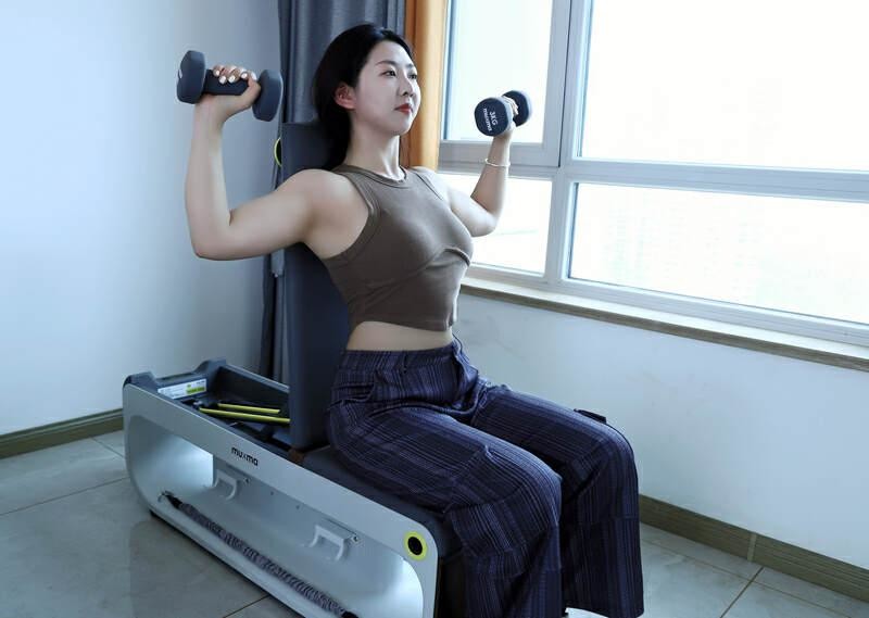 足不出户，健身自由 沐小马活力健身凳