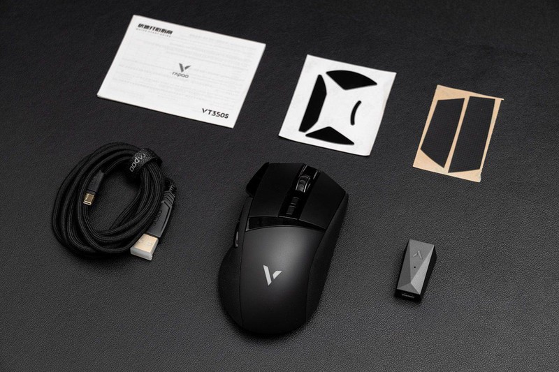 原相3370光学引擎，19000DPI，雷柏VT350S双模游戏鼠标评测