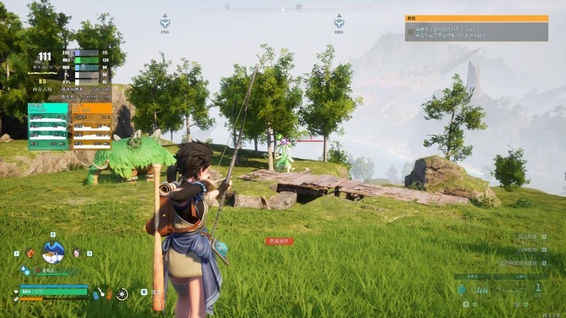 过年回家带着12.4L小钢炮主机，和女朋友一起玩《幻兽帕鲁》