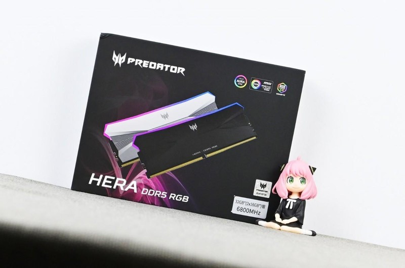 宏碁掠夺者Hera影锋DDR5 6800 32G内存套装试玩：8000MHz+时代来临