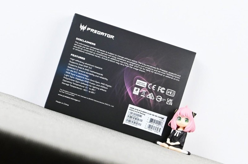 宏碁掠夺者Hera影锋DDR5 6800 32G内存套装试玩：8000MHz+时代来临