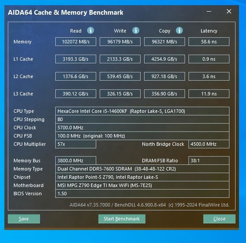 宏碁掠夺者Hera影锋DDR5 6800 32G内存套装试玩：8000MHz+时代来临