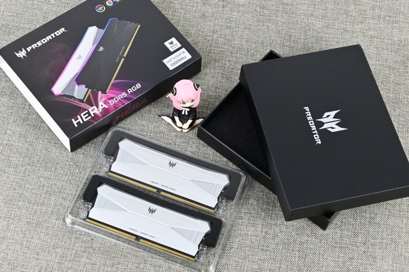宏碁掠夺者Hera影锋DDR5 6800 32G内存套装试玩：8000MHz+时代来临